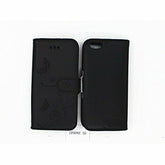 iPhone 6 / 6s / 7 / 8 / SE 2020 4.7 Book Case Embossed Butterfly Flower