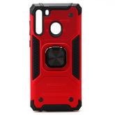 Samsung A21 Tough Super Cuirass Back Case ( Grip & Magnet )