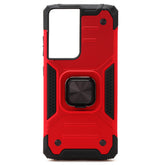 Samsung S21 Ultra Tough Super Cuirass Back Case ( Grip & Magnet )