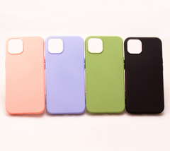 iPhone 13 6.1 Silicone Colorful Back Case