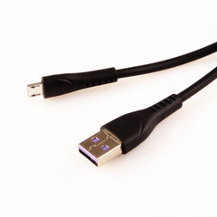 Data Cable Micro to USB Data Charging Soft Silicone Style 1m