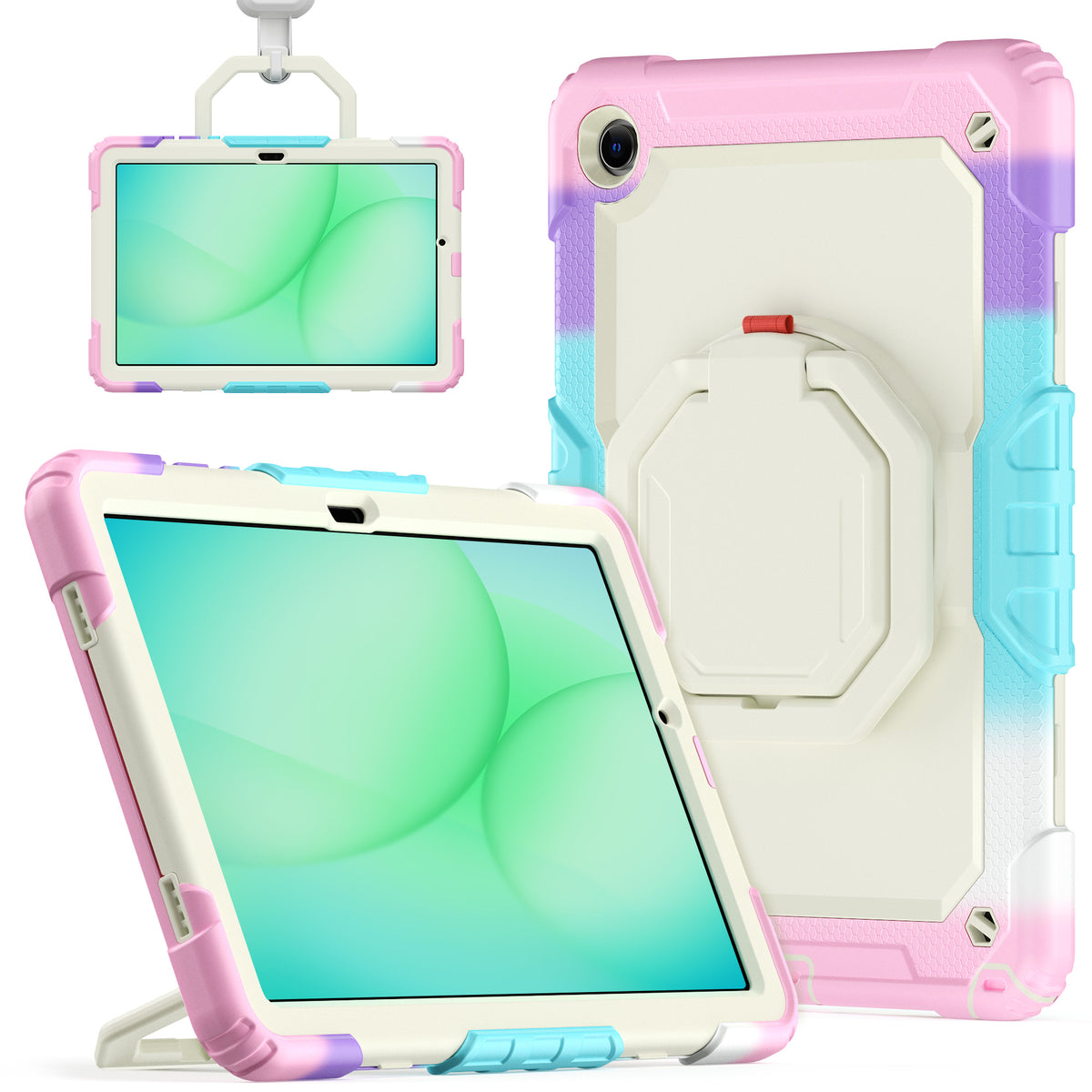Samsung A11 Plus / A9 Plus Tough Guardian Robot Shockproof Case (colorful)