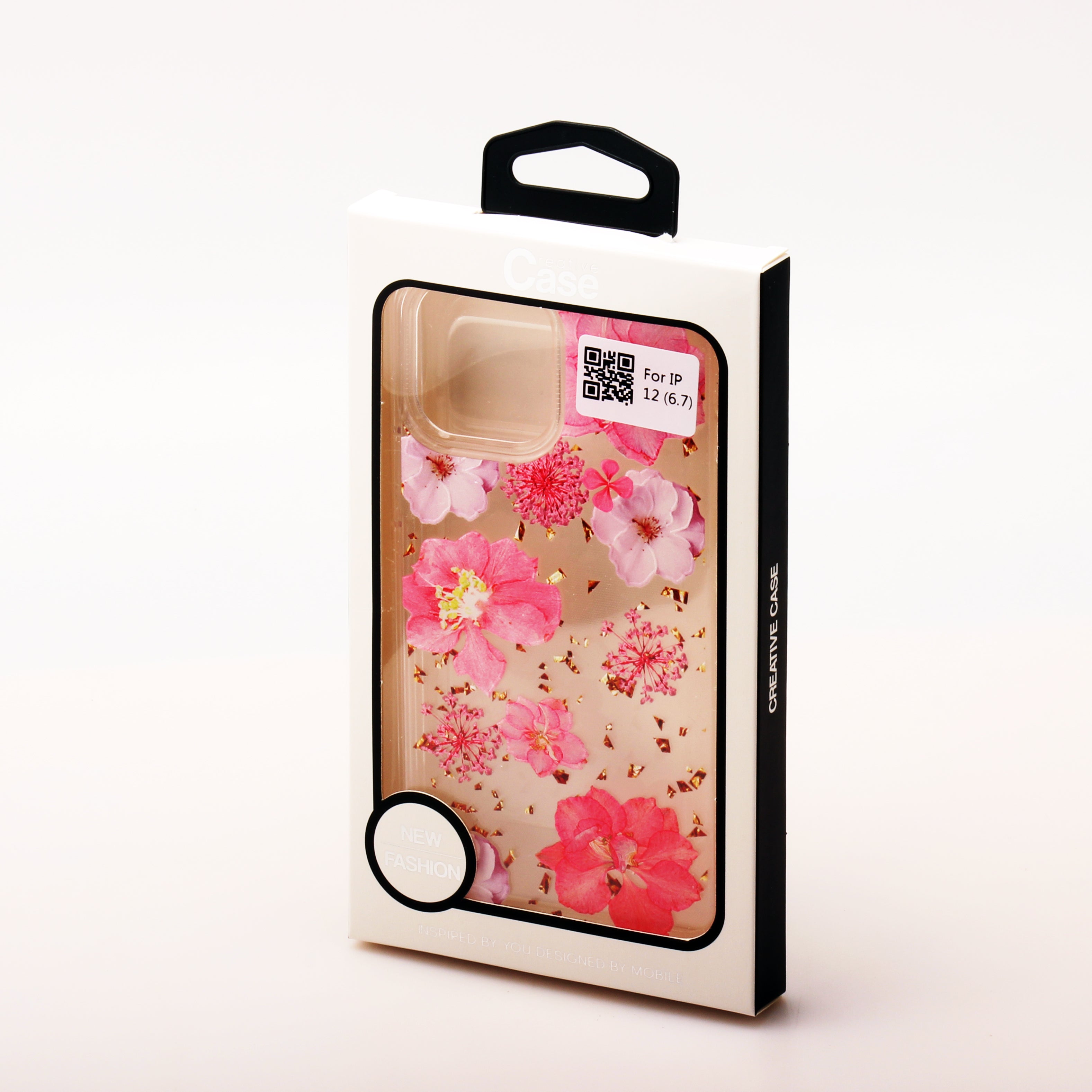 iPhone 13 Pro 6.1  Clear Flower Back Case