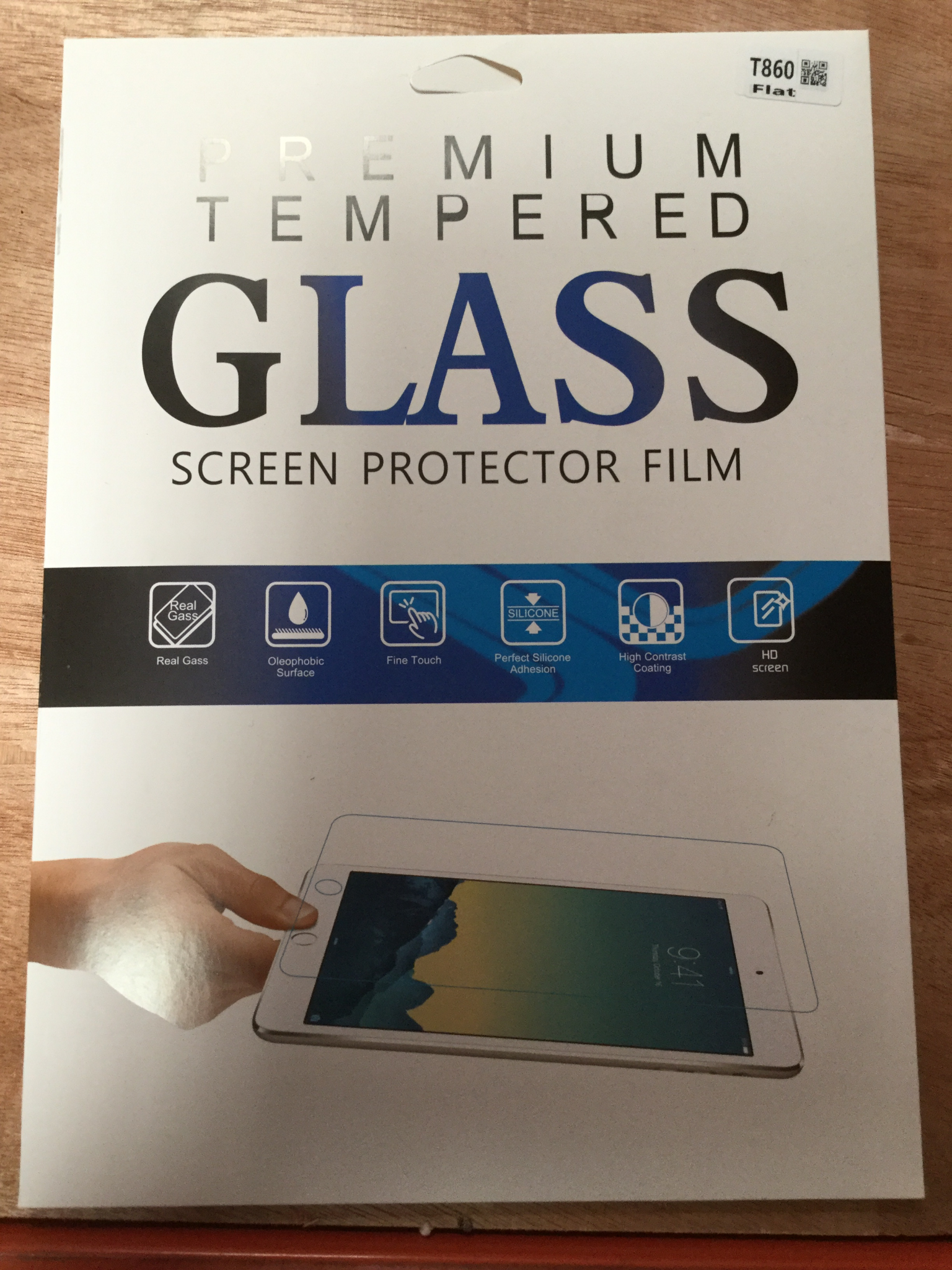 Samsung Tab S6 10.5  T860 T865  Flat Glass Screen Protector