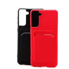 Samsung S21 Plus Silicone TPU Card Slot Case
