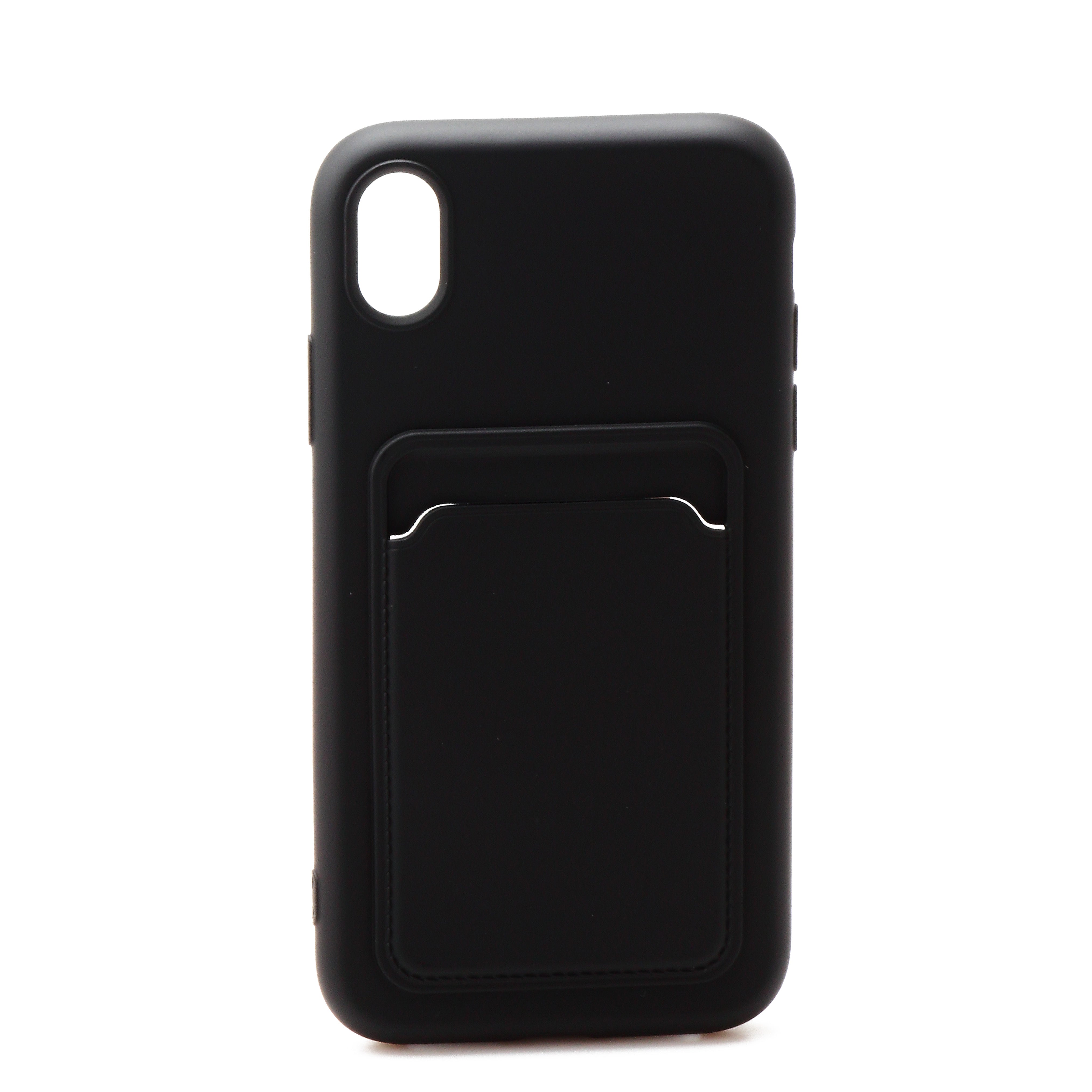 iPhone XR 6.1  Silicone TPU Card Slot Case