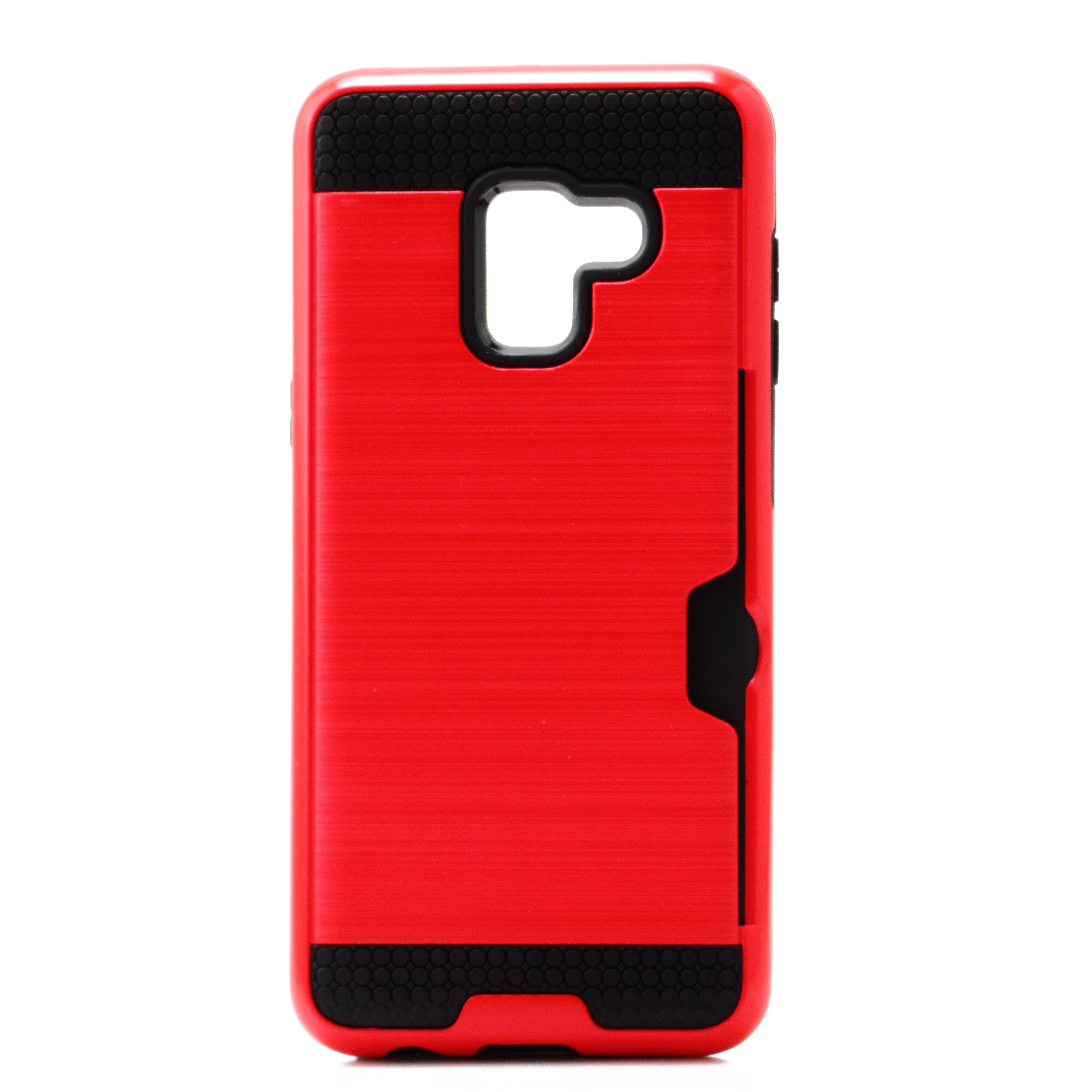 Samsung A5 2018 / A8 2018 Tough Card Holder Back Case