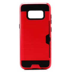 Samsung S8 Tough Card Holder Back Case