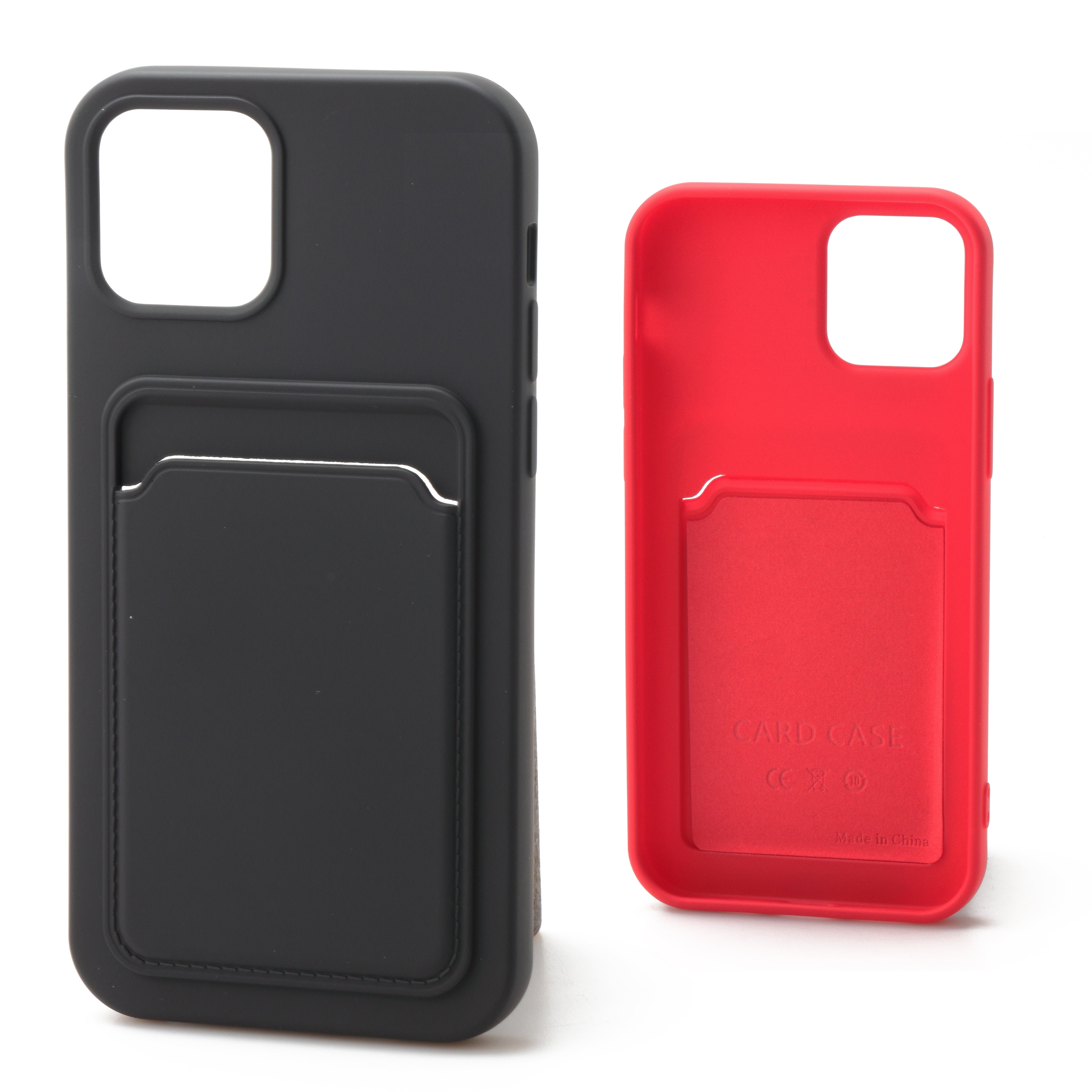 iPhone 12 / 12 Pro 6.1 Silicone TPU Card Slot Case