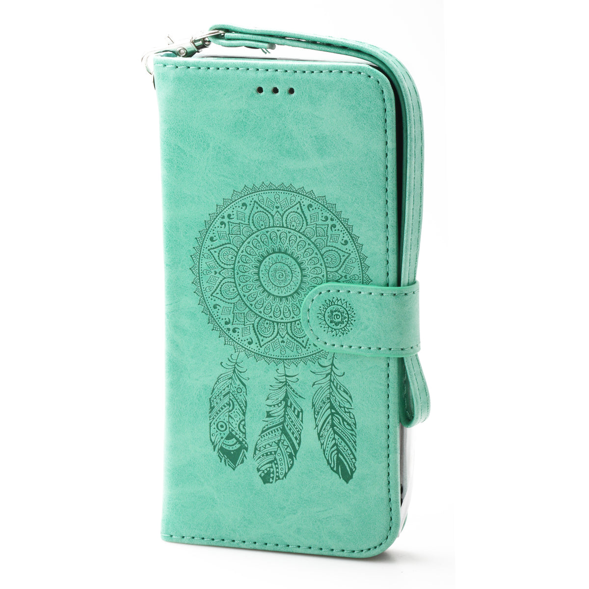 iPhone 13 Mini 5.4 Book Case Embossed Dreamcatcher