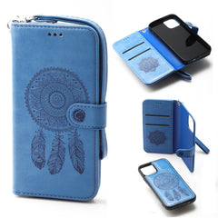 iPhone 12 / 12 Pro 6.1 Book Case Embossed Dreamcatcher