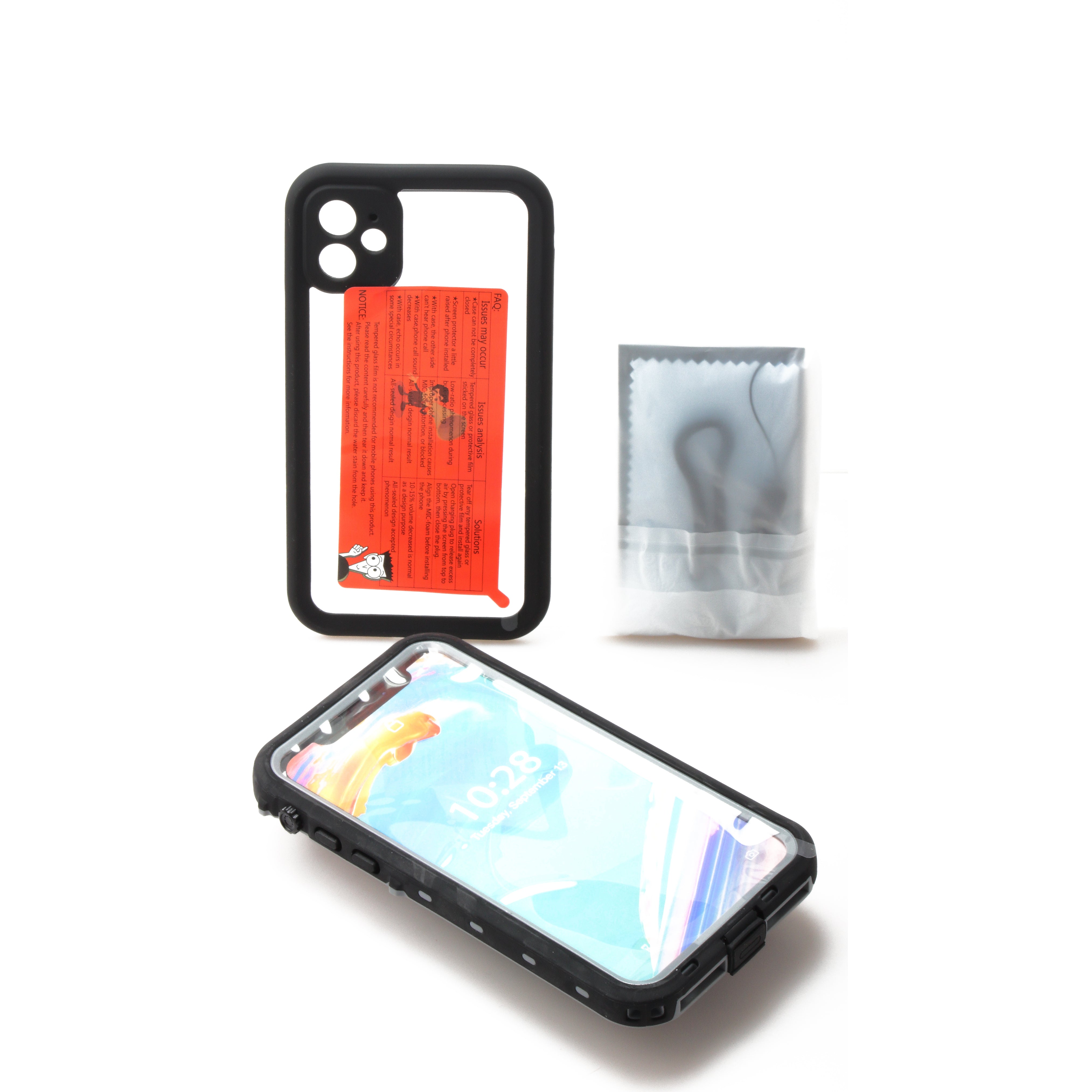 iPhone 11 Pro 5.8 Clear Waterproof Case