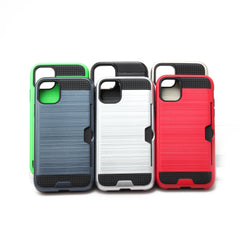 iPhone 11 Pro 5.8 Tough Card Holder Back Case