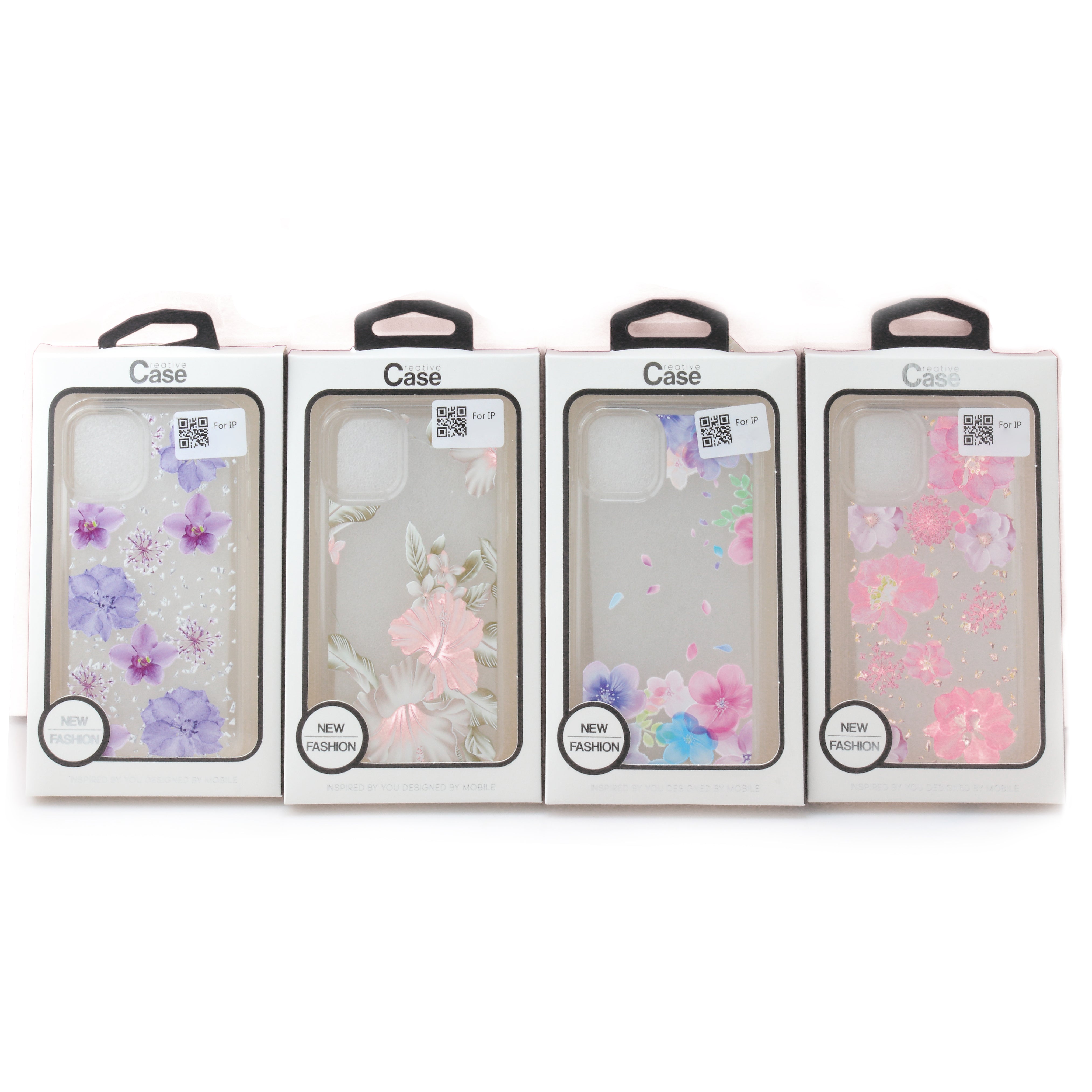 iPhone 11 6.1 Clear Flower Back Case