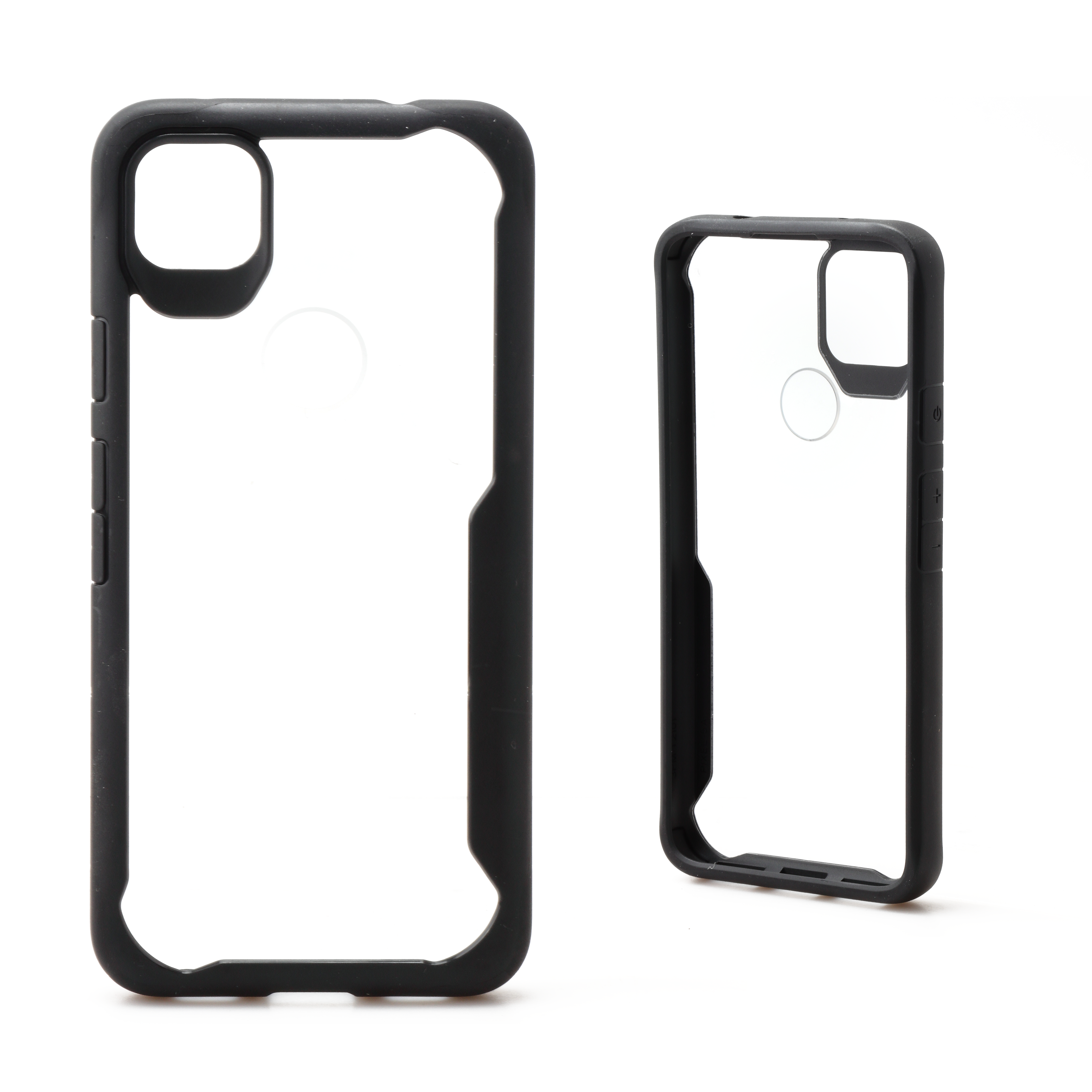 Google Pixel 5A Clear Robot ShockProof Case