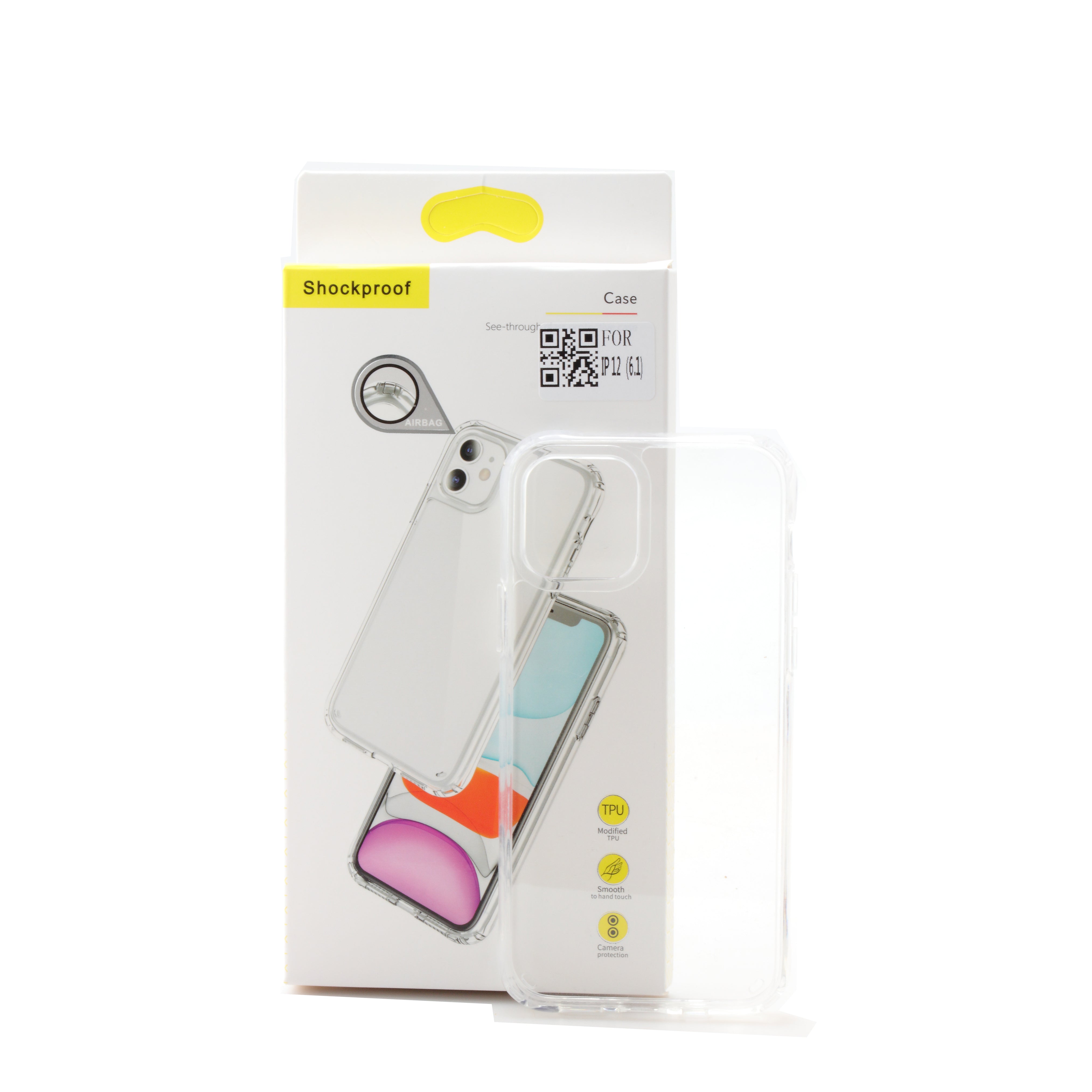 iPhone 12 / 12 Pro 6.1 Clear iClear Collection Back Case