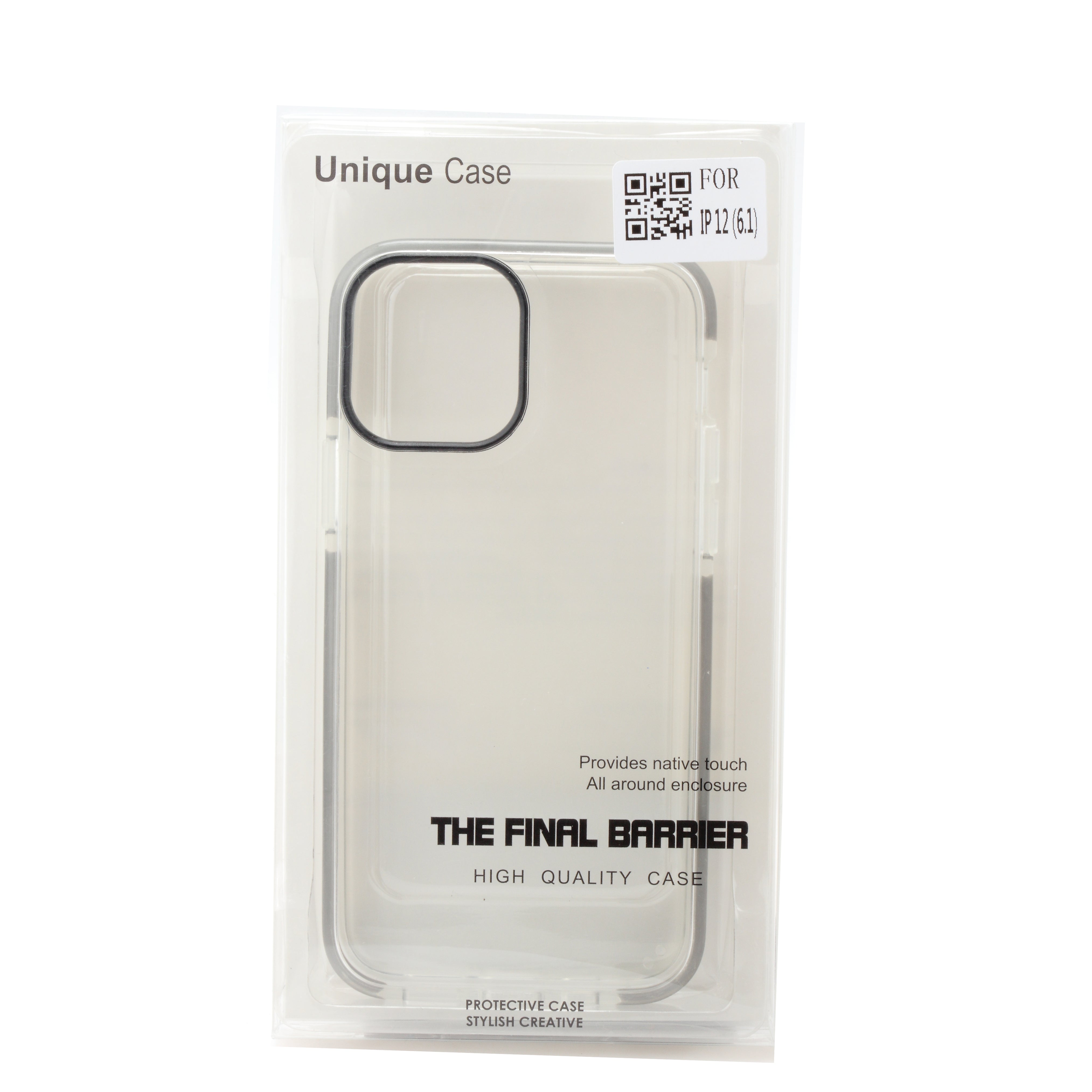 iPhone 12 / 12 Pro 6.1 Clear iClear Collection Back Case