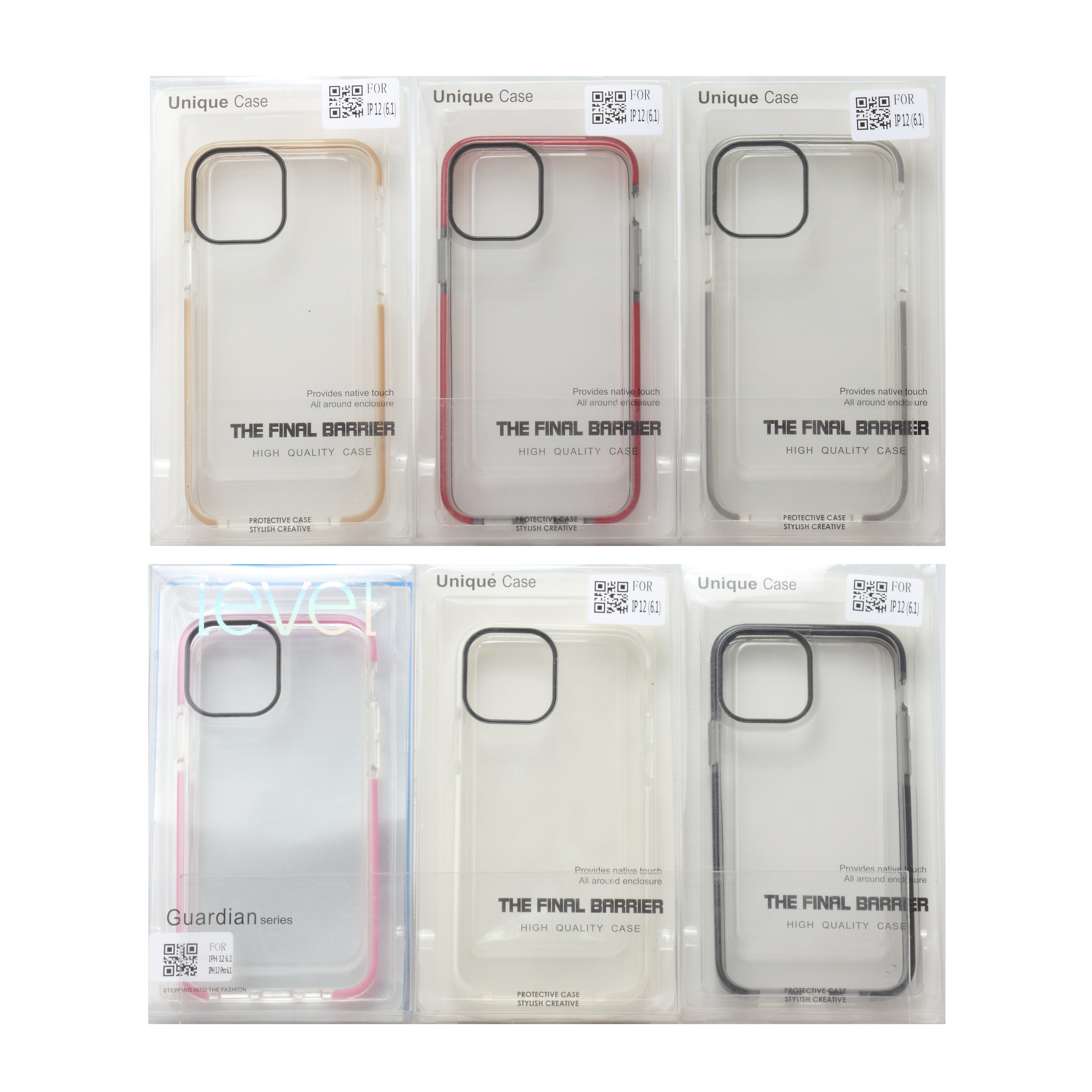 iPhone 12 Pro Max 6.7 Clear iClear Collection Back Case