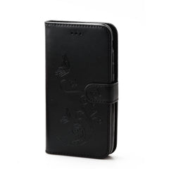 iPhone X / Xs 5.8  Book Case Embossed Butterfly Flower