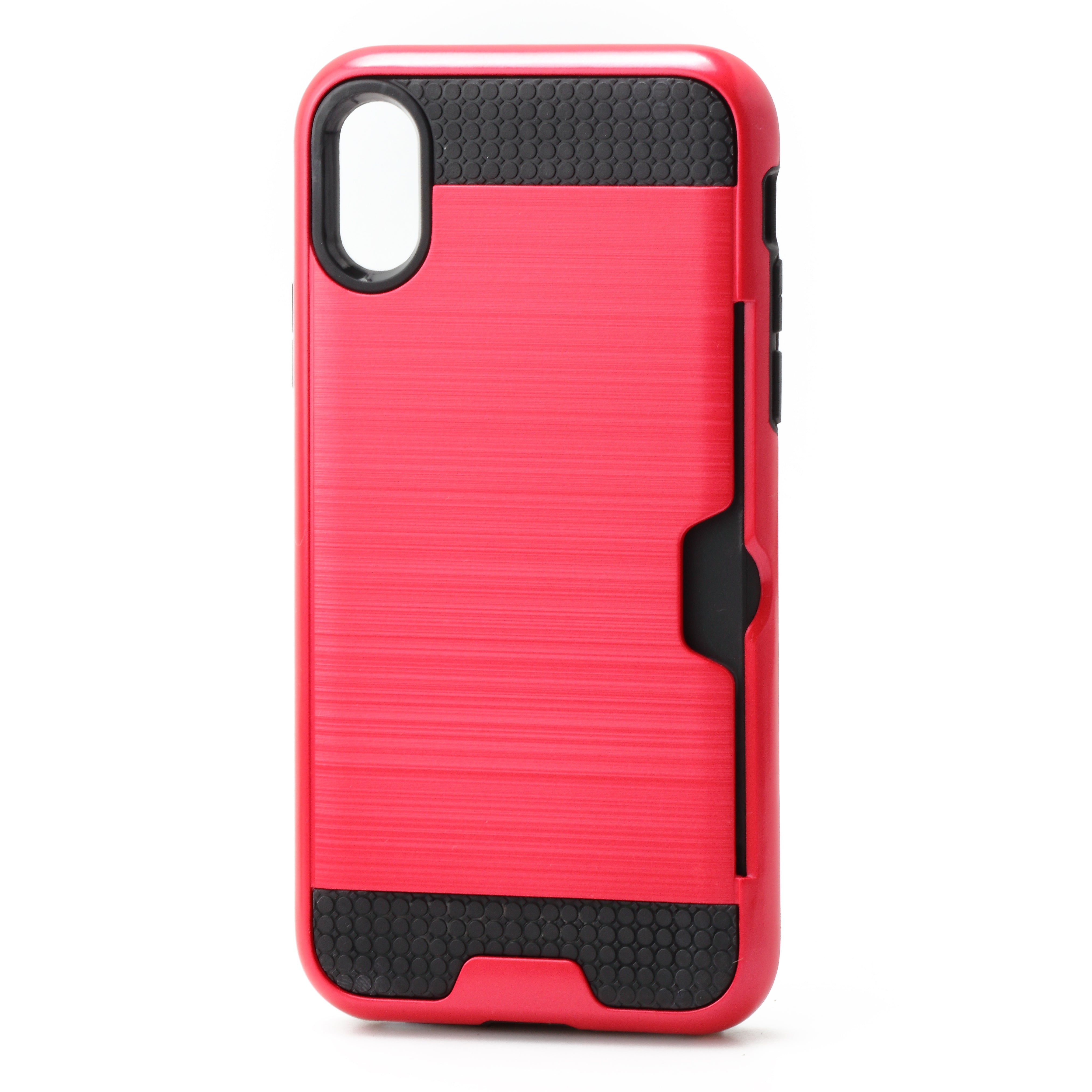 iPhone XR 6.1  Tough Card Holder Back Case