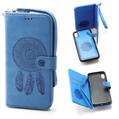 iPhone Xs Max 6.5  Book Case Embossed Dreamcatcher