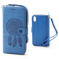 iPhone Xs Max 6.5  Book Case Embossed Dreamcatcher