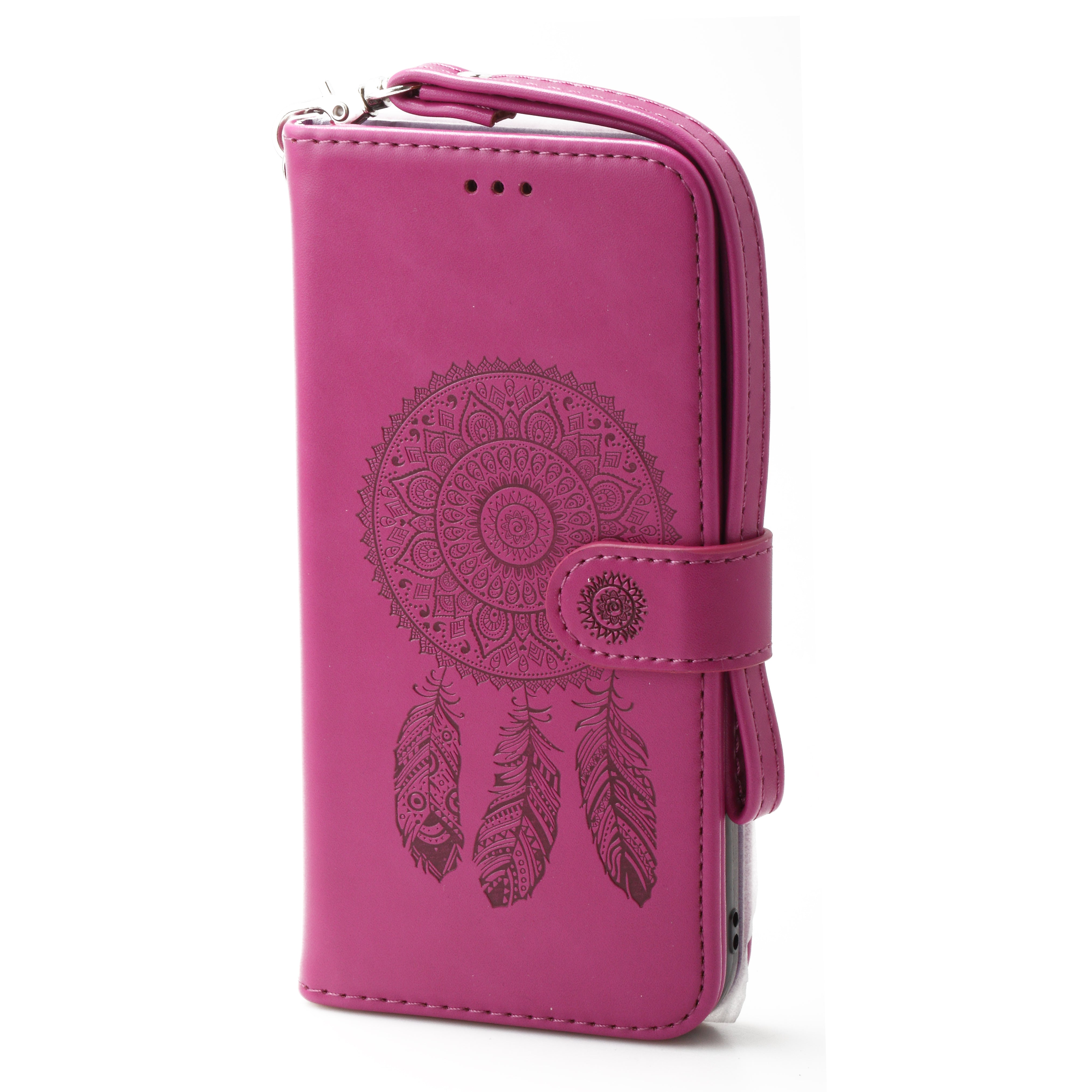 iPhone Xs Max 6.5  Book Case Embossed Dreamcatcher