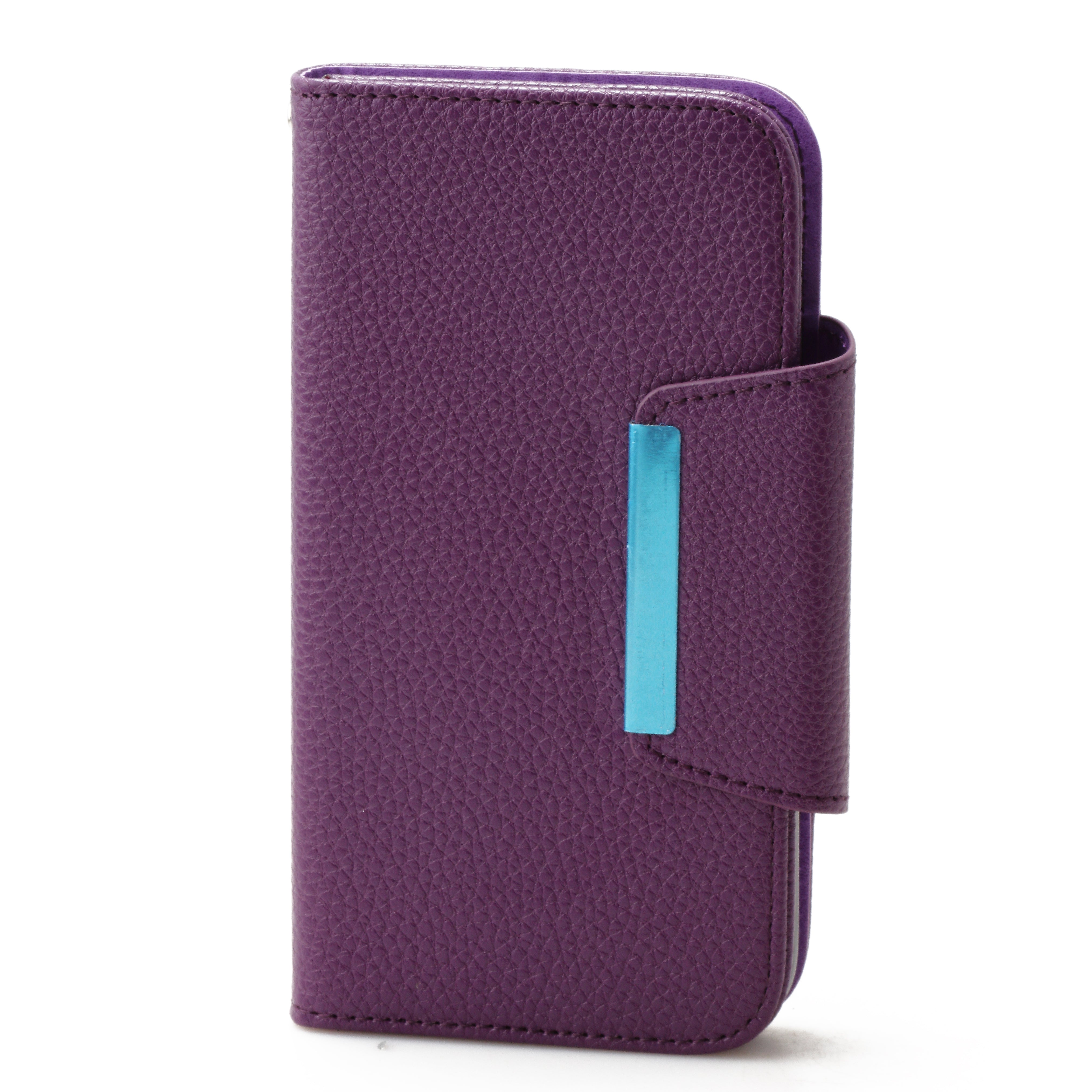 iPhone Xs Max 6.5  Book Case Plain Magnetic