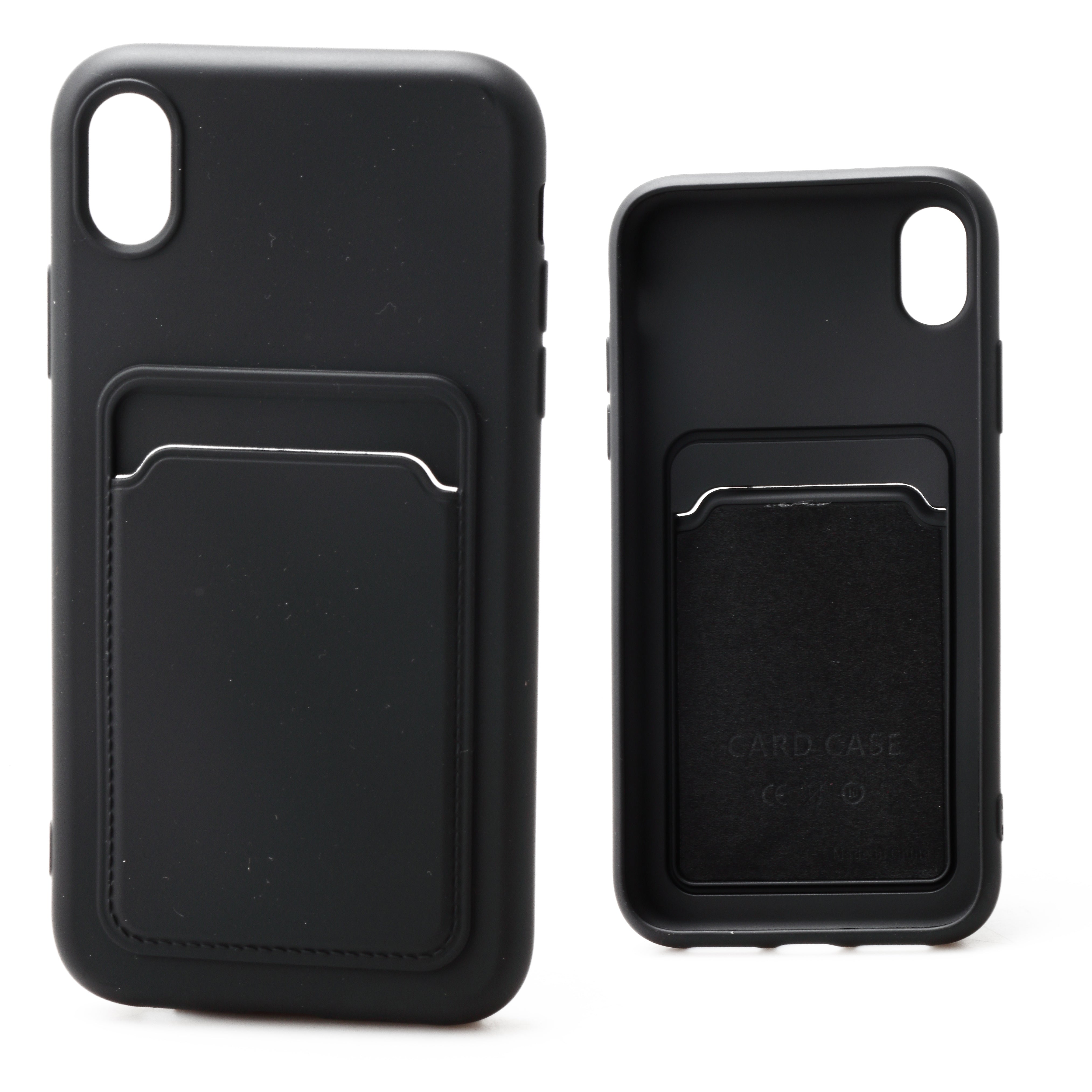 iPhone XR 6.1  Silicone TPU Card Slot Case