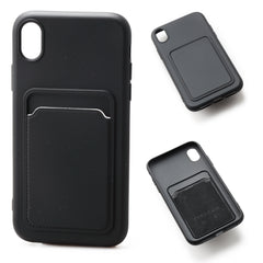 iPhone XR 6.1  Silicone TPU Card Slot Case