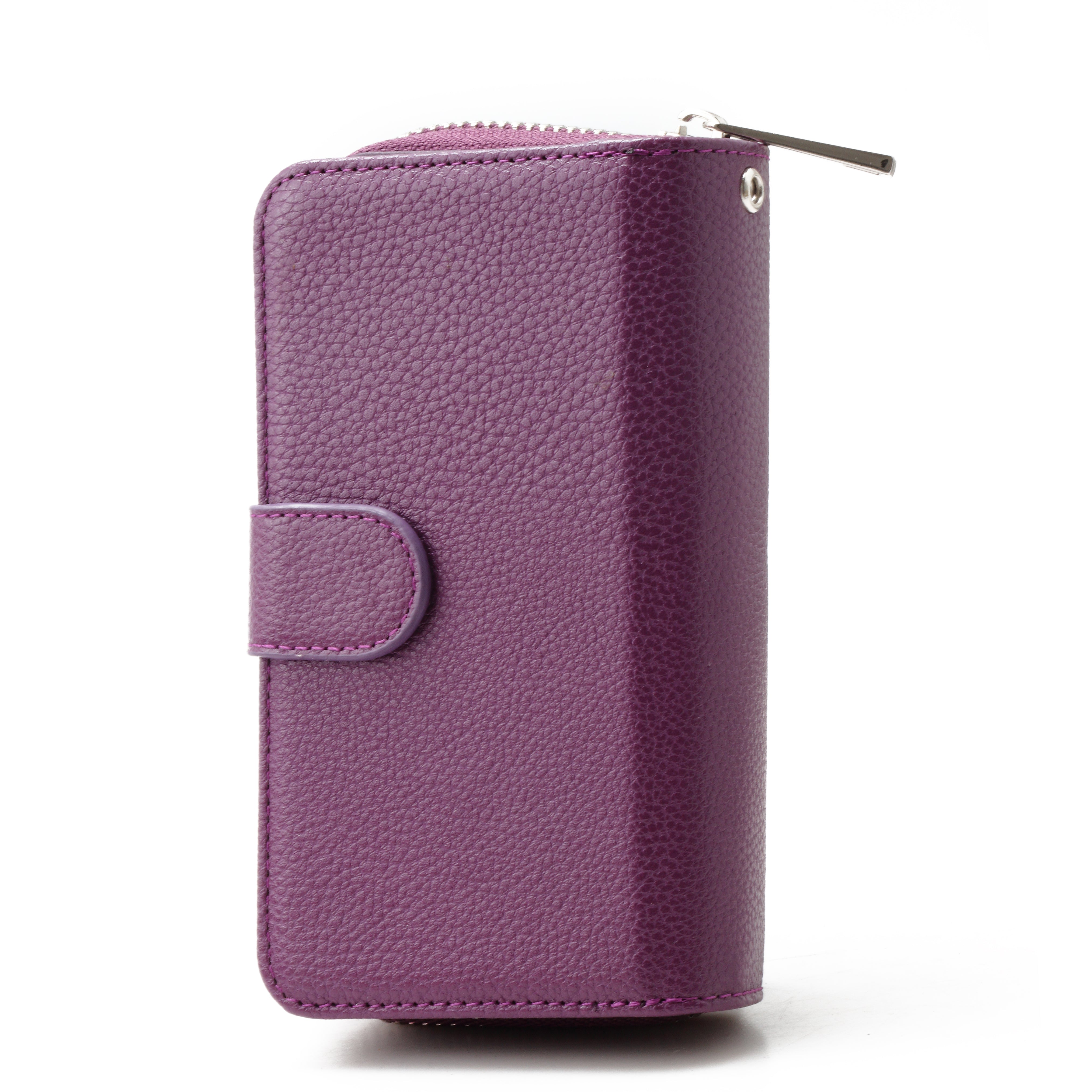 iPhone X / Xs 5.8  Book Case Litchi Zip Wallet Case