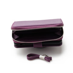 iPhone X / Xs 5.8  Book Case Litchi Zip Wallet Case