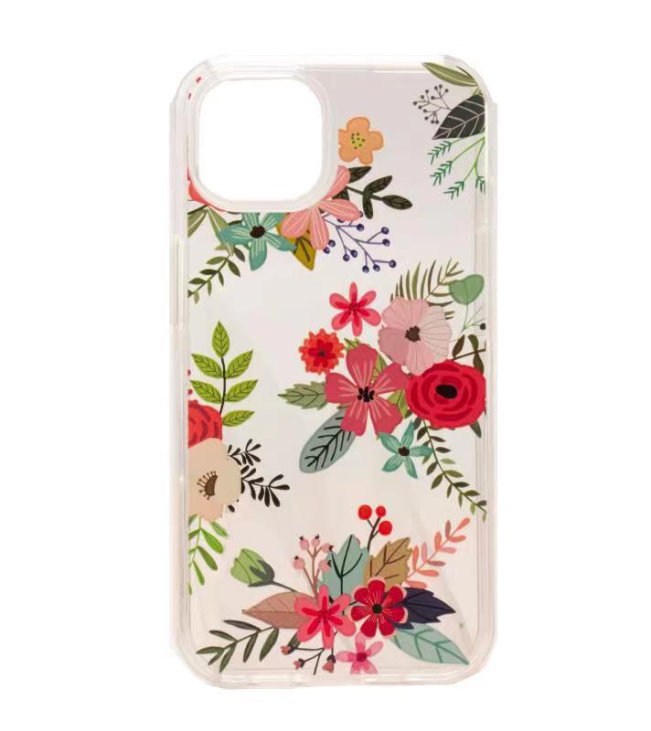 Samsung A22  5G Clear Flower Back Case