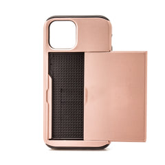 iPhone 13 Mini 5.4 Tough Sliding Card Holder Case