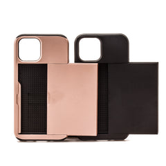 iPhone 13 Mini 5.4 Tough Sliding Card Holder Case