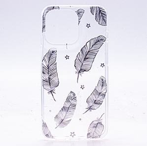 iPhone 13 Pro 6.1  Clear Feather Case