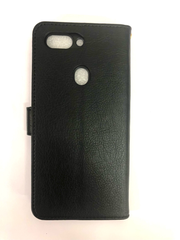 Oppo R15 Pro Book Case with Shadow Black