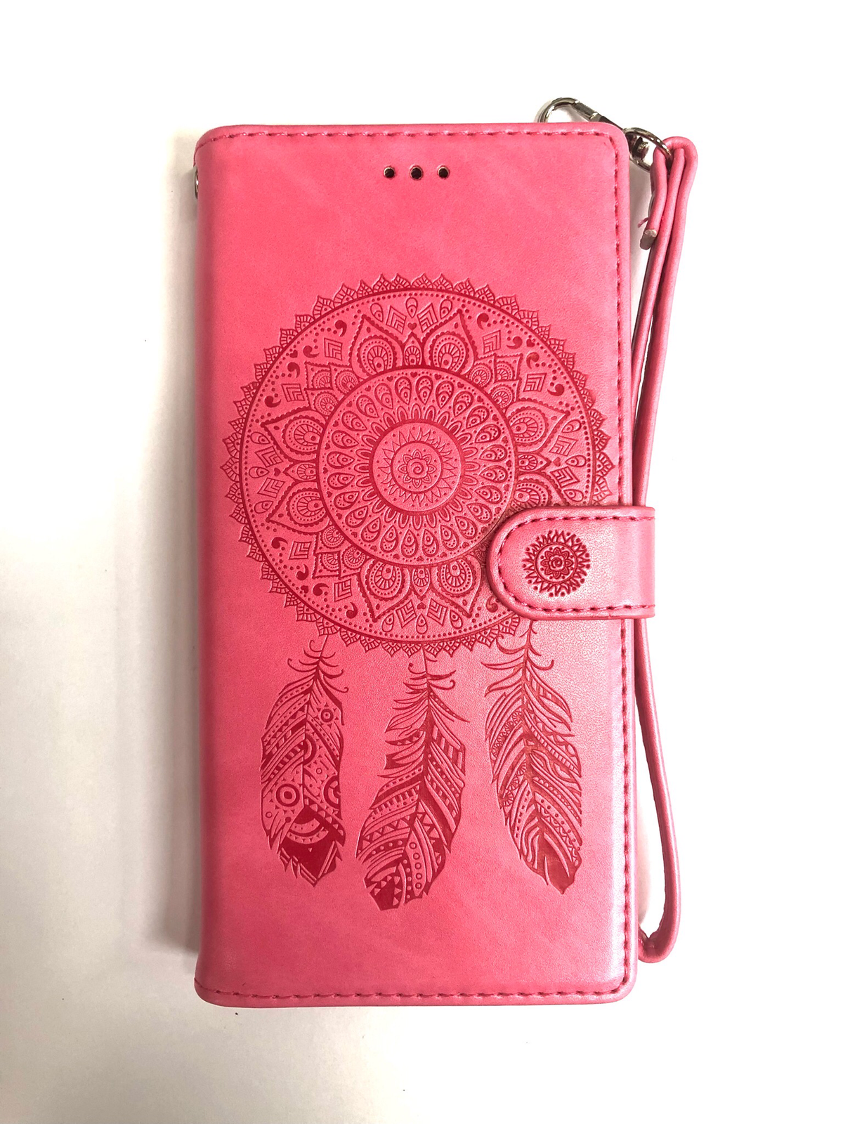 Samsung S22 Ultra Book Case Embossed Dreamcather