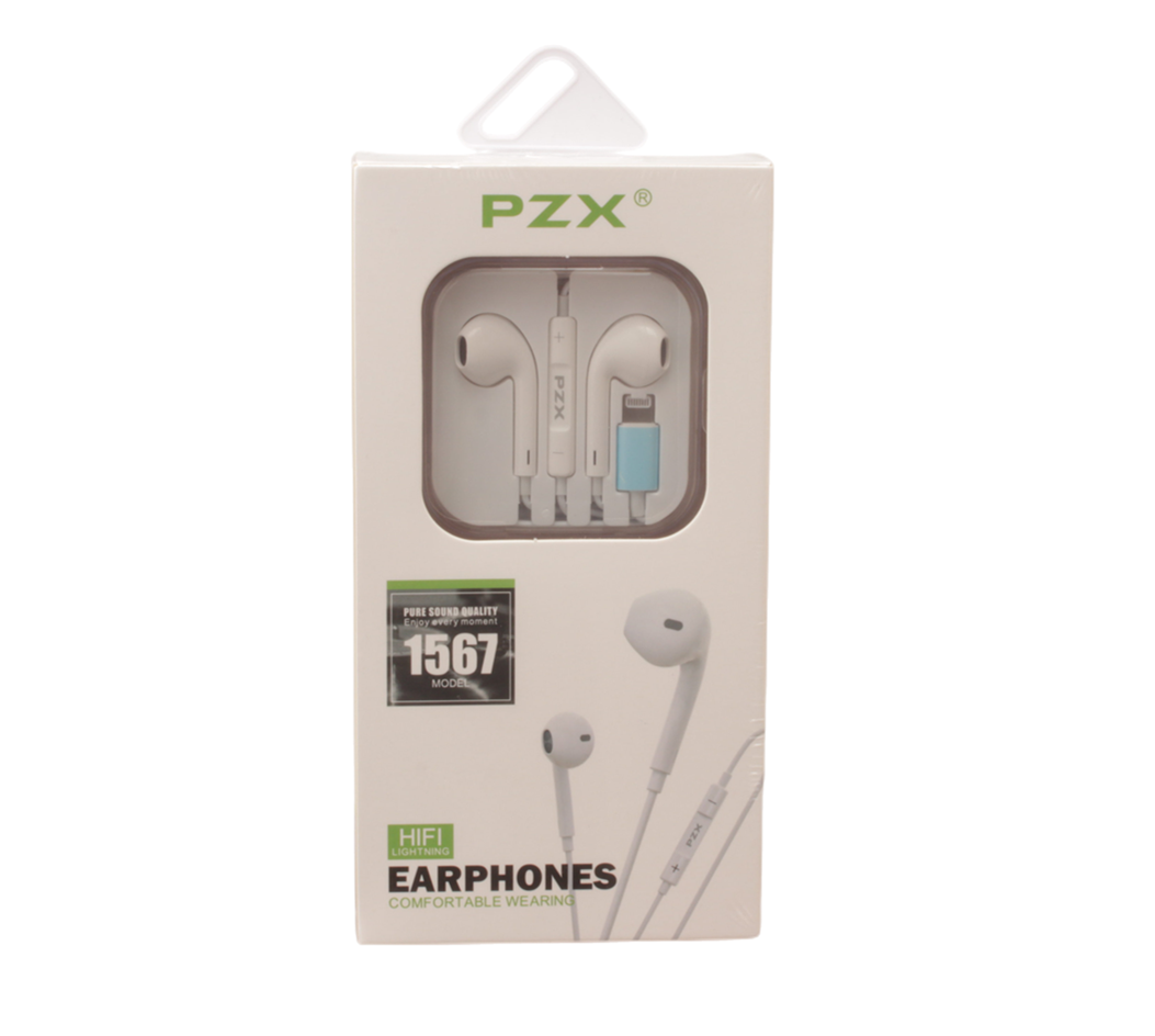 Earphone Lightning Head Set PZX ( 1567 )