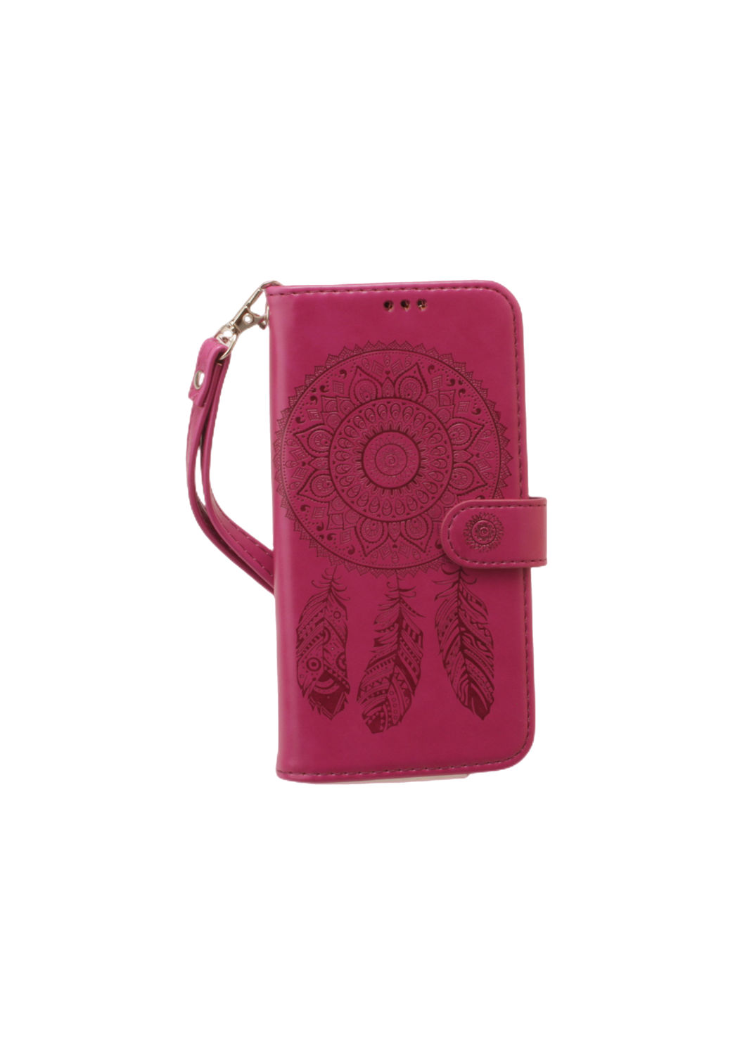 iPhone 15 Pro Max 6.7 Book Case Embossed Dreamcatcher