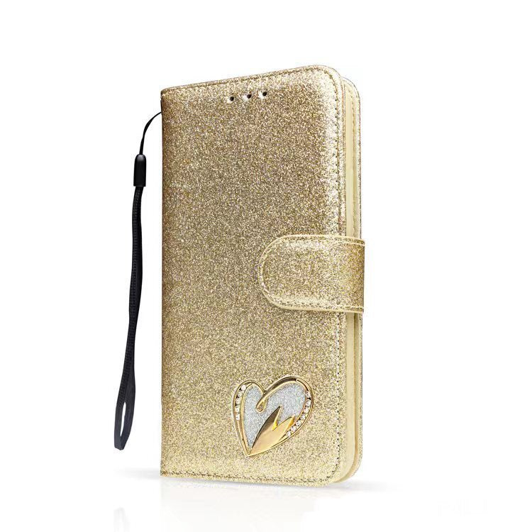 IPhone 14 Pro 6.1 Shining Love Heart Book Case