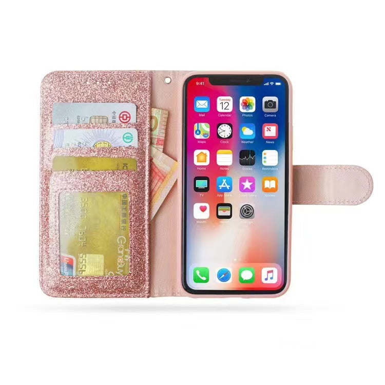 IPhone 14 Max 6.7 Shining Love Heart Book Case