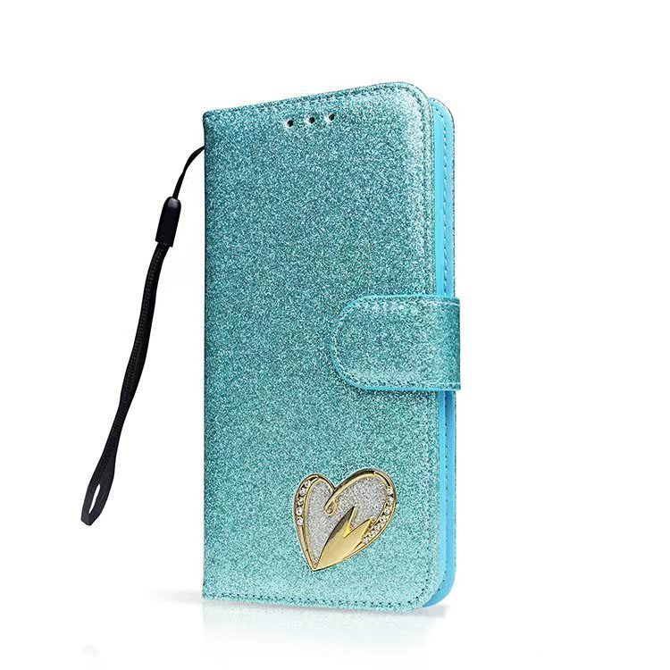 IPhone 14 Max 6.7 Shining Love Heart Book Case