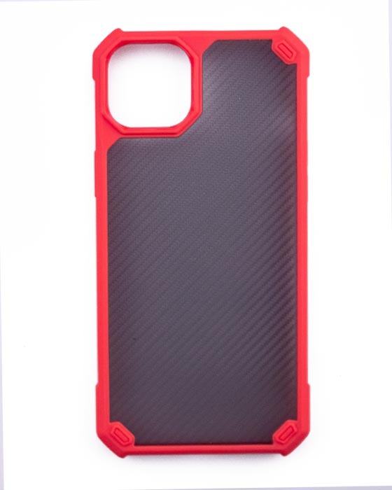 Iphone 14 6.1 Acrylic carbon fiber back case