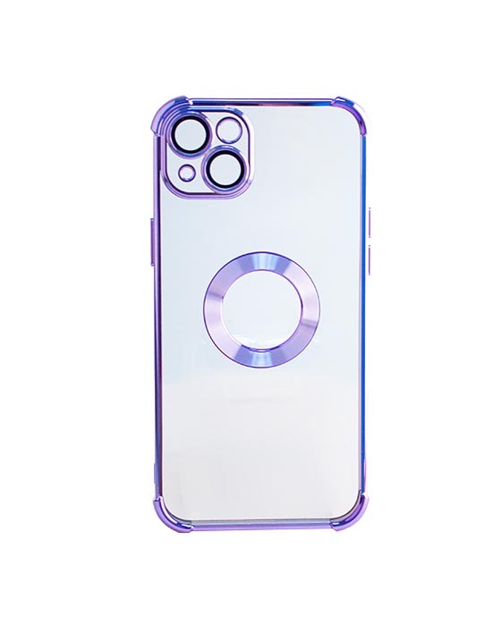 Iphone 14 6.1 Colorful Metalic Logo Ring TPU Case (not Magsafe)