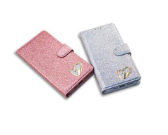 IPhone 14 Pro Max 6.7 Shining Love Heart Book Case