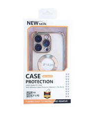 Iphone 14 Pro Max 6.7 Colorful Metalic Logo Ring TPU Case (not Magsafe)