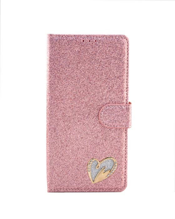 IPhone 14 6.1 Shining Love Heart Book Case