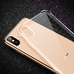 Samsug J8 2018 Clear TPU Jelly Case with Reinforced Edge