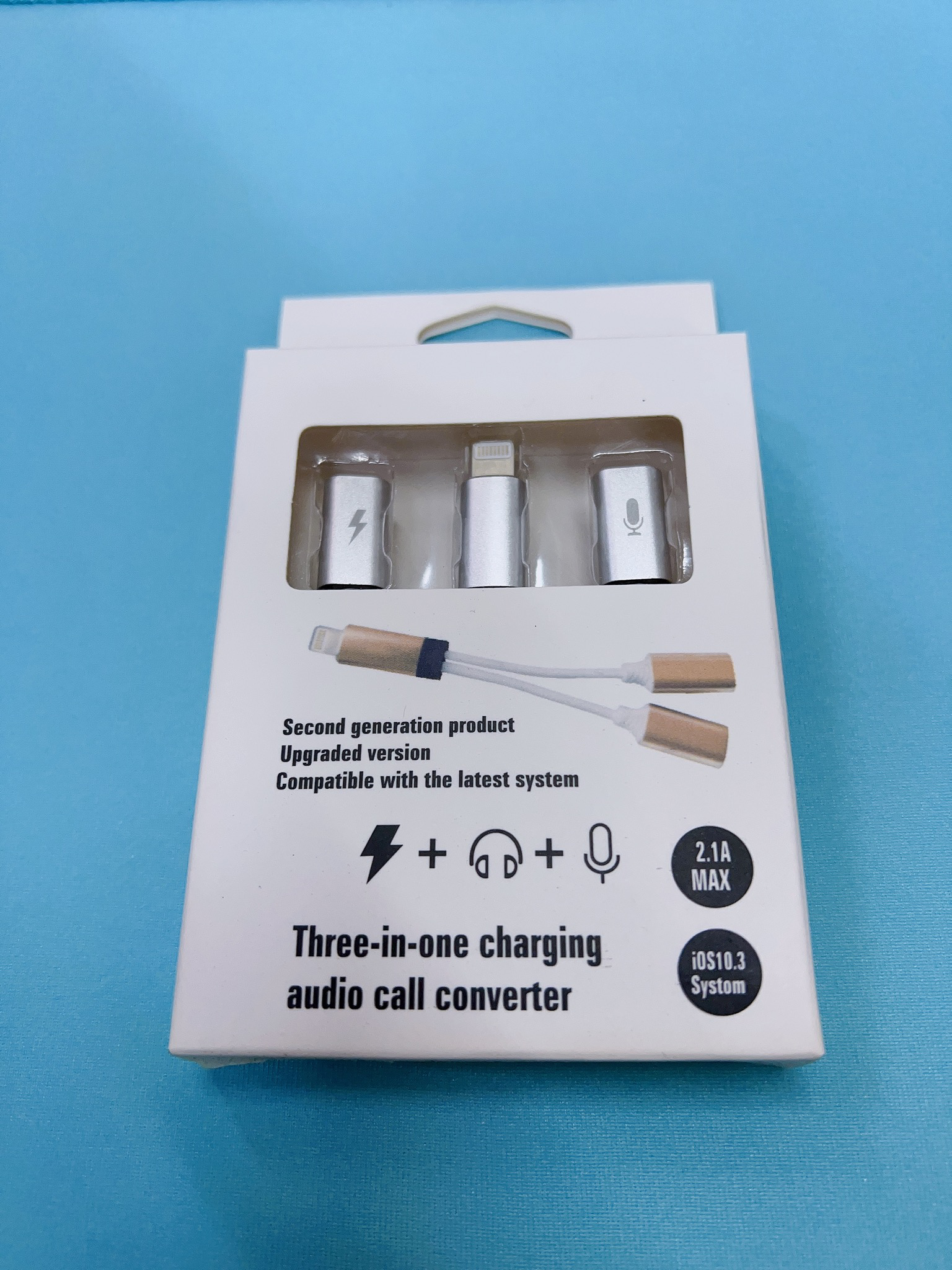 Three - In - One Charging Audio Call Converter